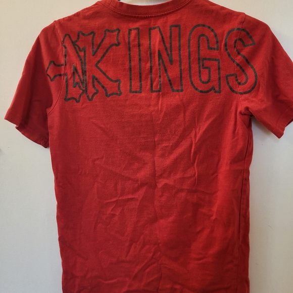 💥4 for $30💥 Zoo York boy's red t-shirt size M 10/12 - Picture 2 of 6